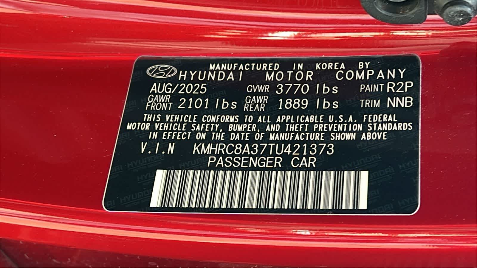 Certified Used 2026 Ultimate Red Hyundai SEL image 30