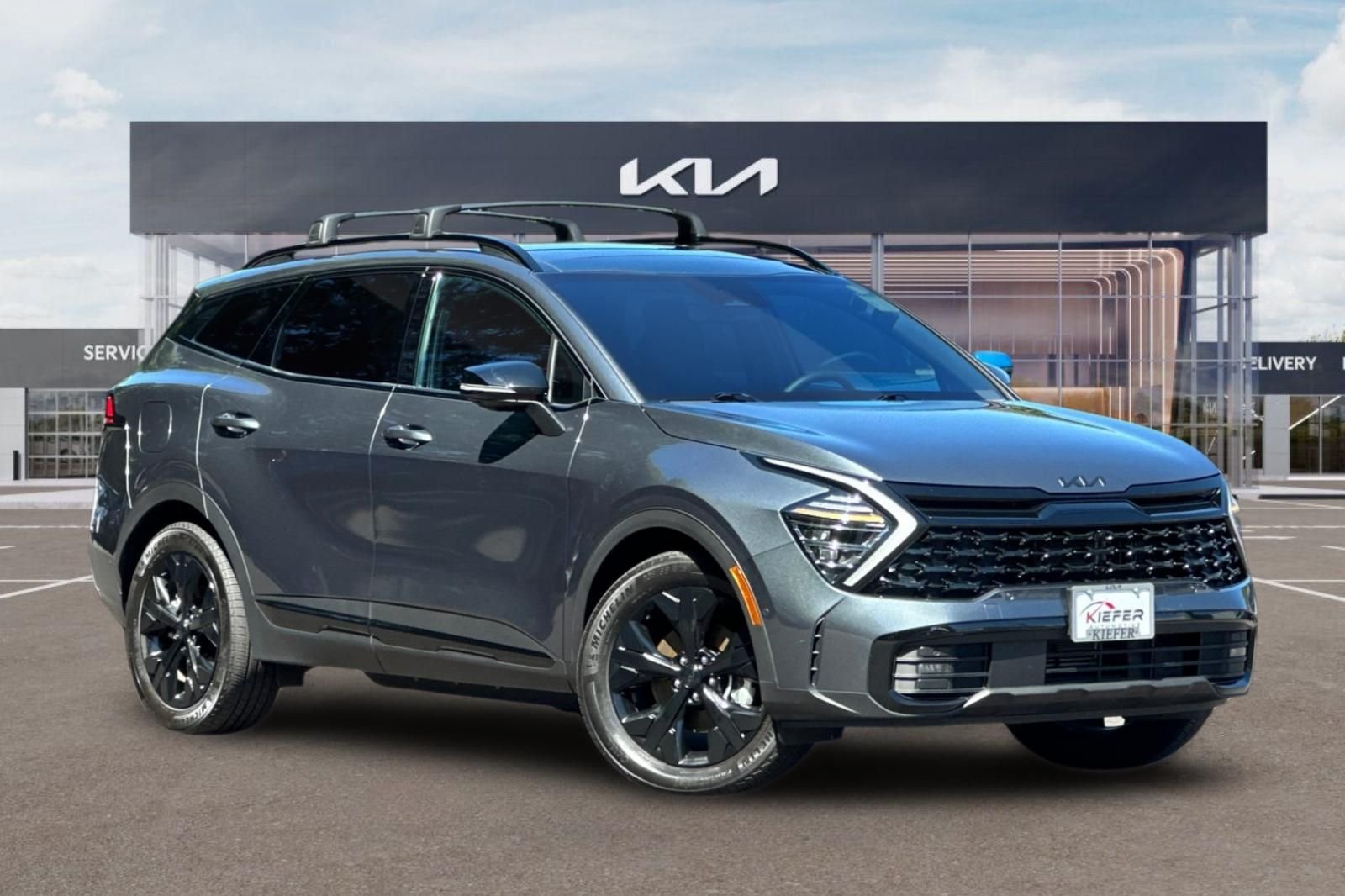 Certified Used 2025 Gray Kia X-Line Prestige image 2
