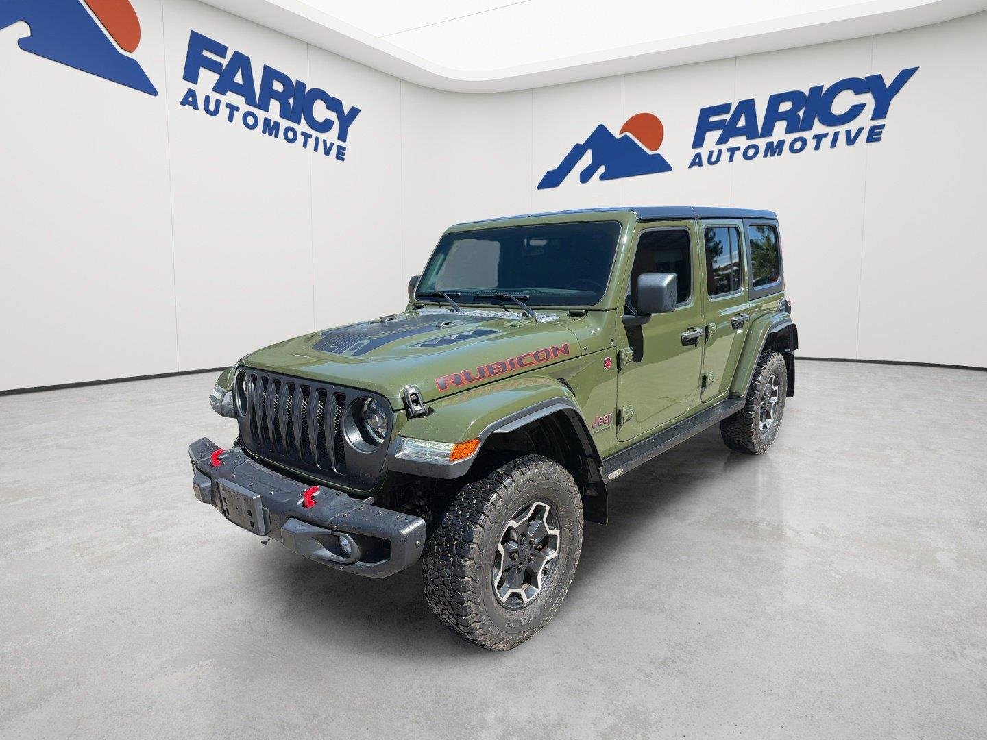 Used 2023 Sarge Green Clearcoat Jeep Rubicon Farout image 1