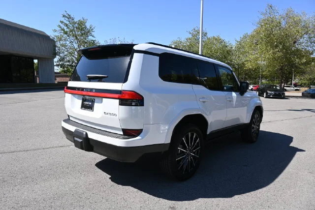 Certified Used 2025 EMINENT WHITE PEARL Lexus 550 Luxury+ image 3