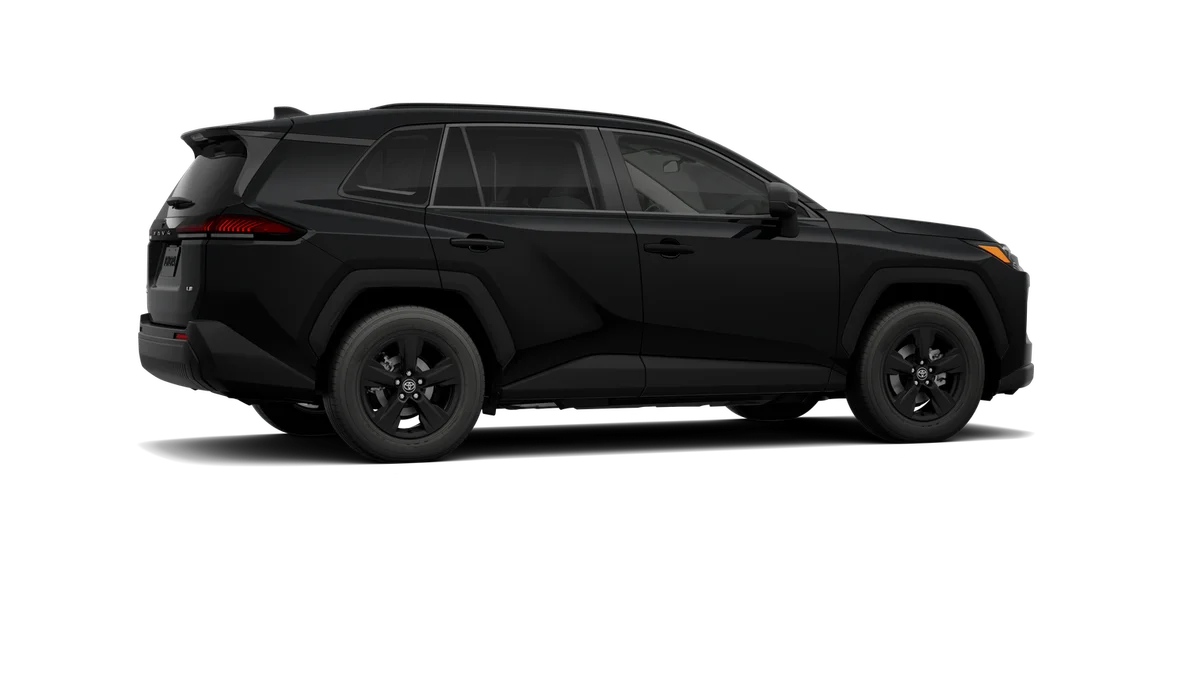 New 2026 Midnight Black Metallic Toyota LE image 11