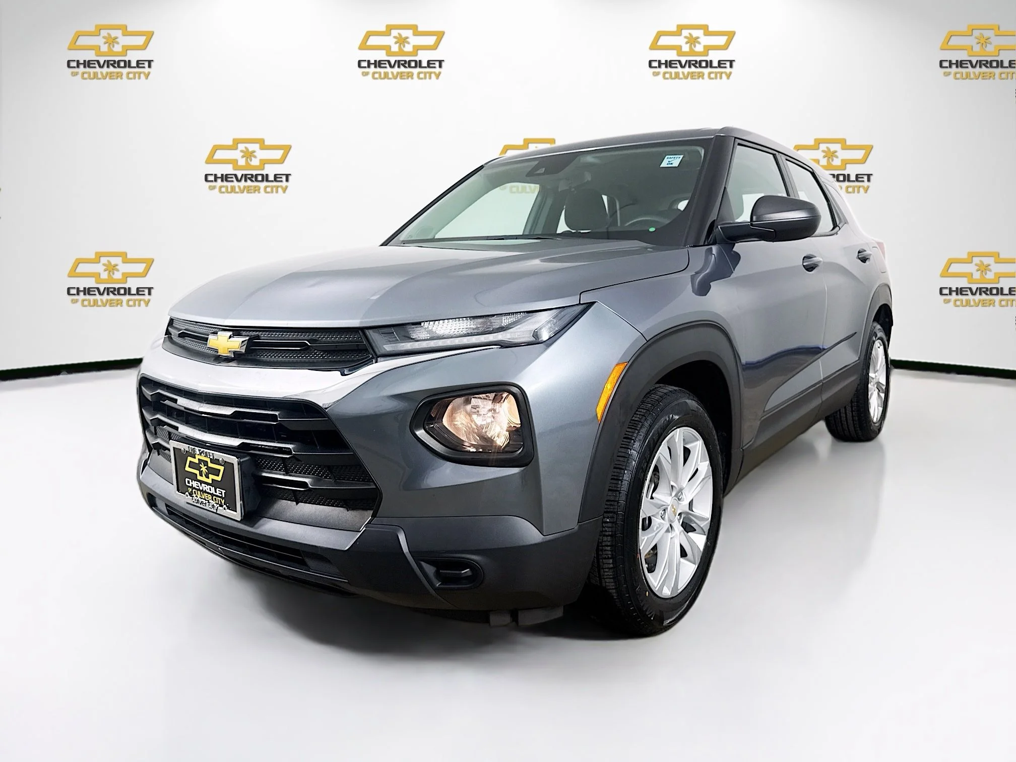 Used 2021 SATIN STEEL METALLIC Chevrolet LS image 3