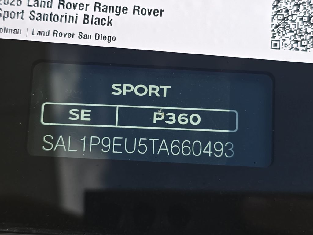 New 2026 Santorini Black Land Rover SE image 37