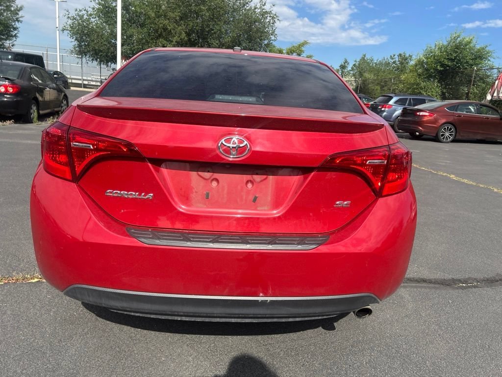 Used 2017 Barcelona Red Metallic Toyota SE image 6