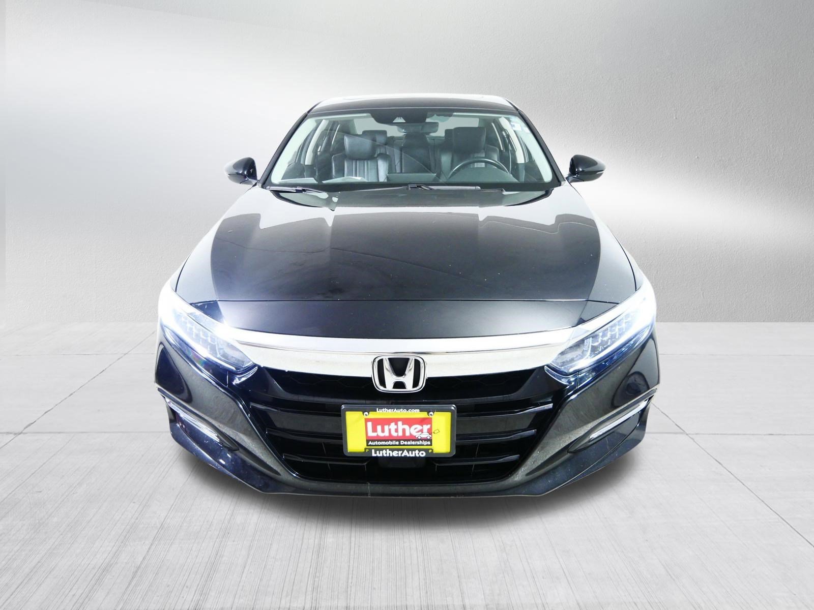 Used 2020 Honda Accord Hybrid EX-L with VIN 1HGCV3F5XLA017469 for sale in Golden Valley, Minnesota