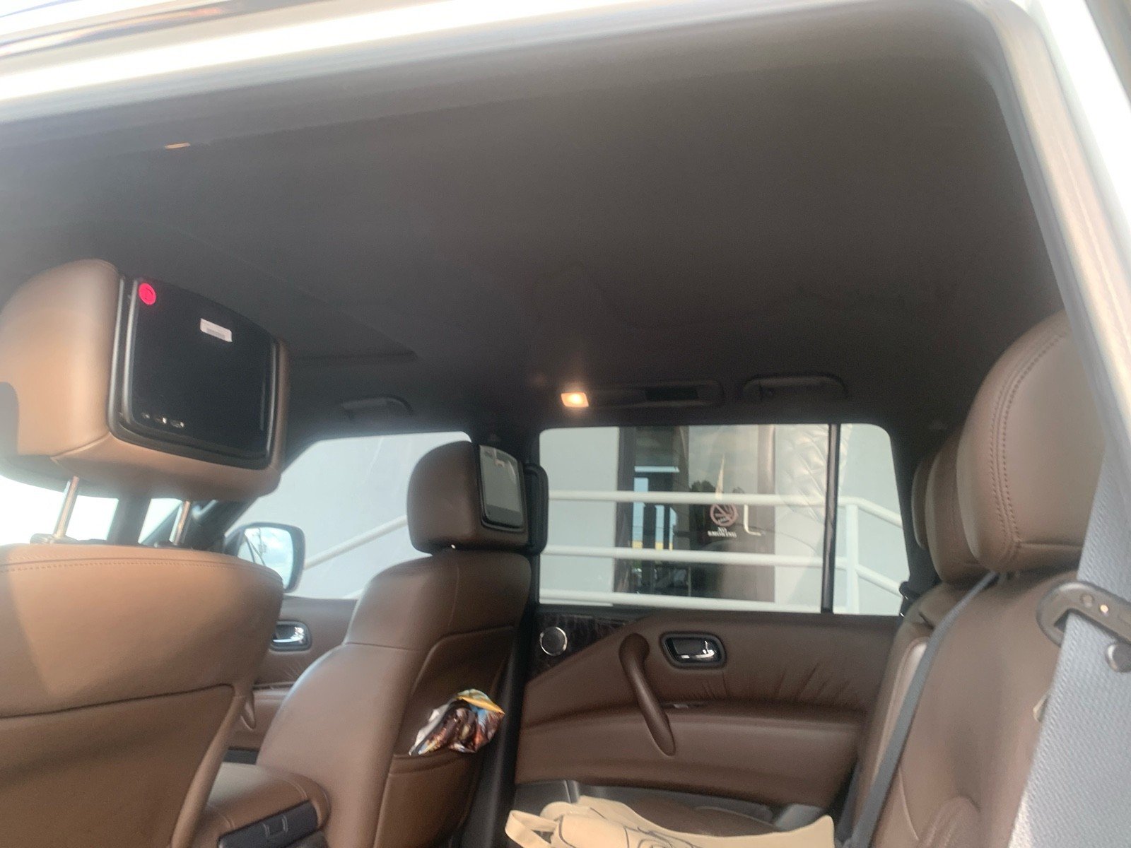 2022 Nissan Armada Platinum White at Sterling McCall Nissan