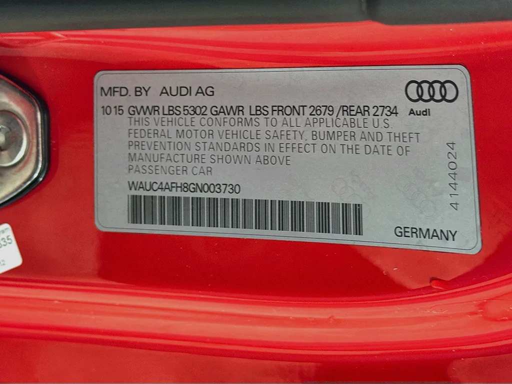 Used 2016 Misano Red Pearl Effect / Black Roof Audi 3.0T Premium Plus image 35