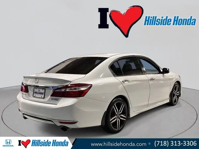 Certified Used 2017 White Orchid Pearl Honda Sport Special Edition image 5