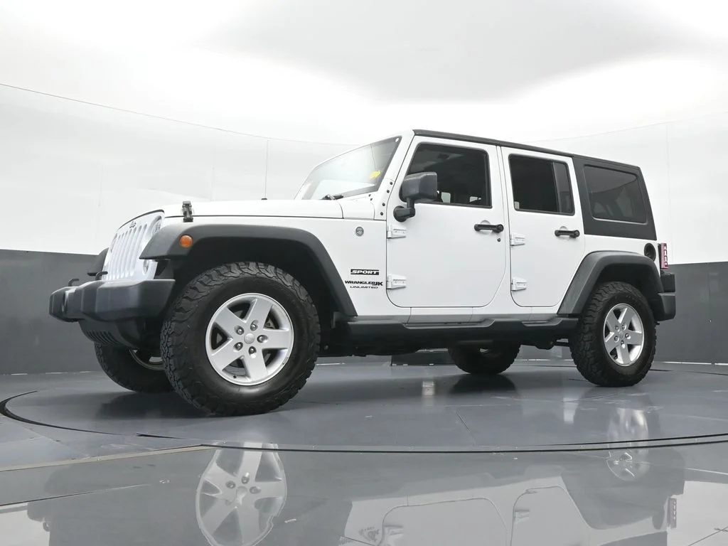 Used 2018 Bright White Clearcoat Jeep Unlimited Sport image 51