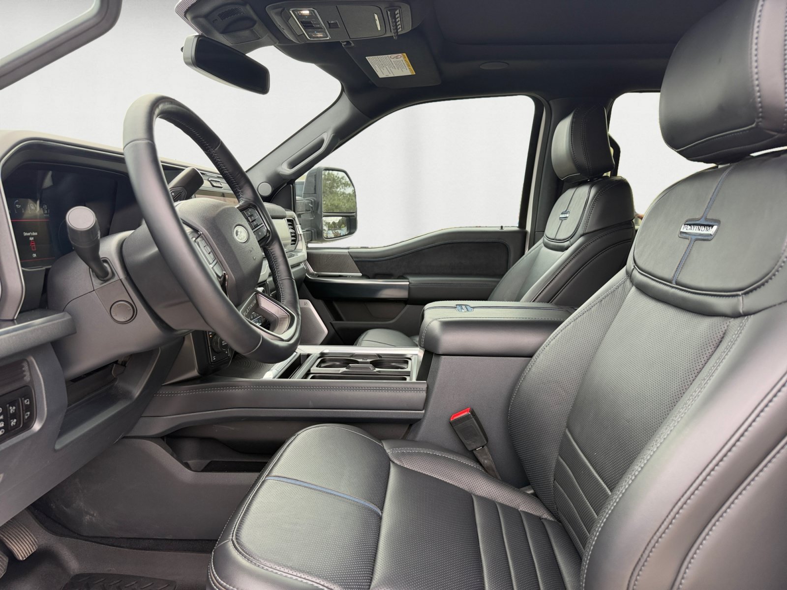 Used 2025 Star White Metallic Tri-Coat Ford Platinum image 10