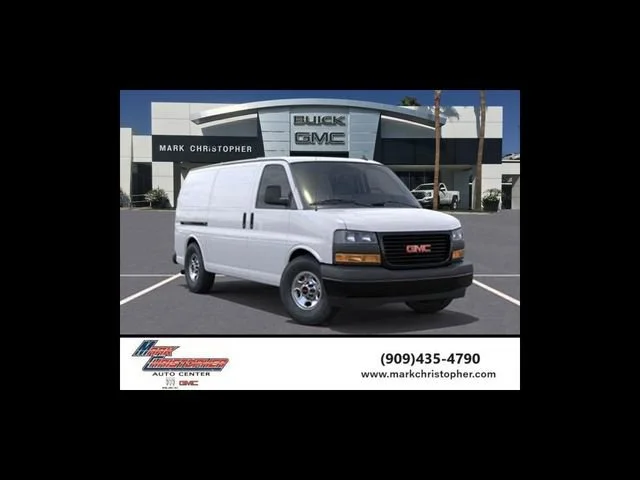 New 2025 Summit White GMC Work Van image 2