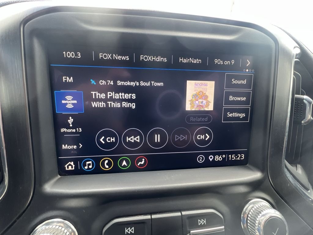 Used 2020 Blue GMC AT4 image 22