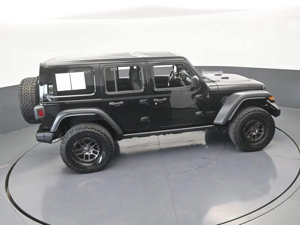 Used 2022 Black Clearcoat Jeep Unlimited Sport image 53