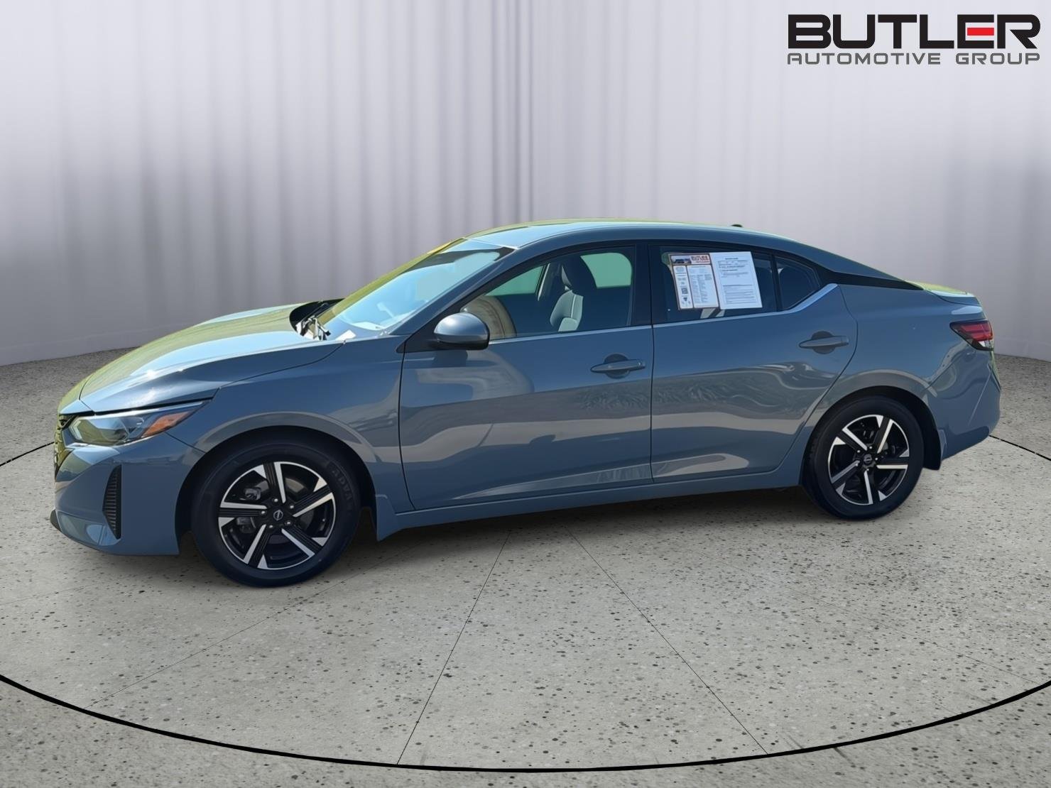 Used 2024 Atlantic Gray Metallic Nissan SV image 3