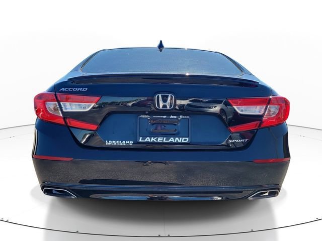 Used 2021 Crystal Black Pearl Honda Sport image 5