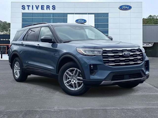 New 2026 Vapor Blue Metallic Ford Active image 1