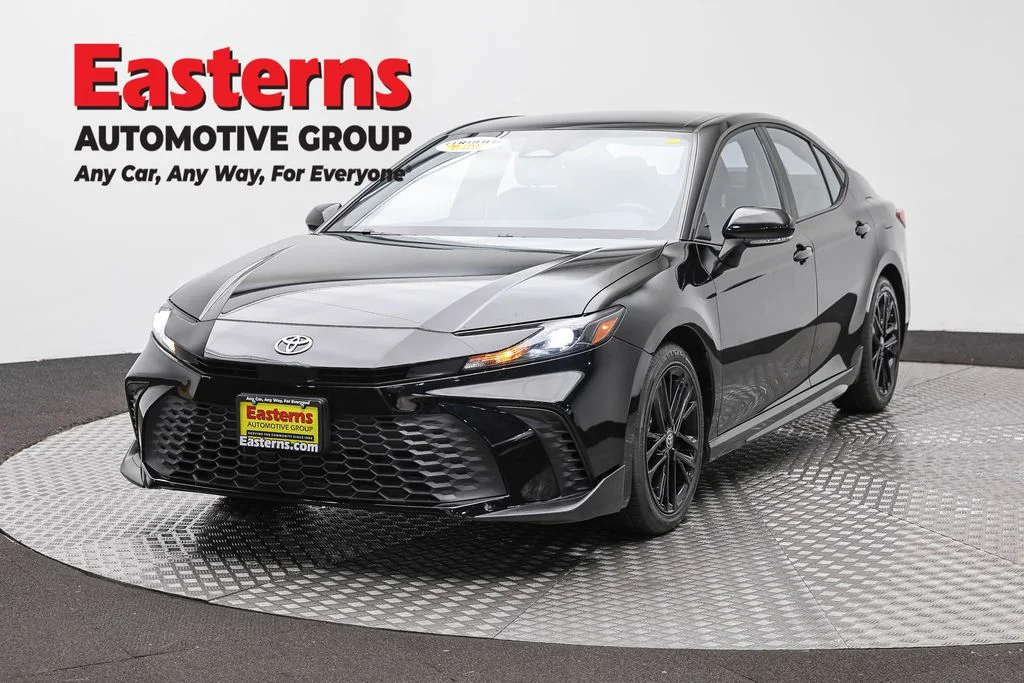 Used 2025 Black Toyota SE image 1