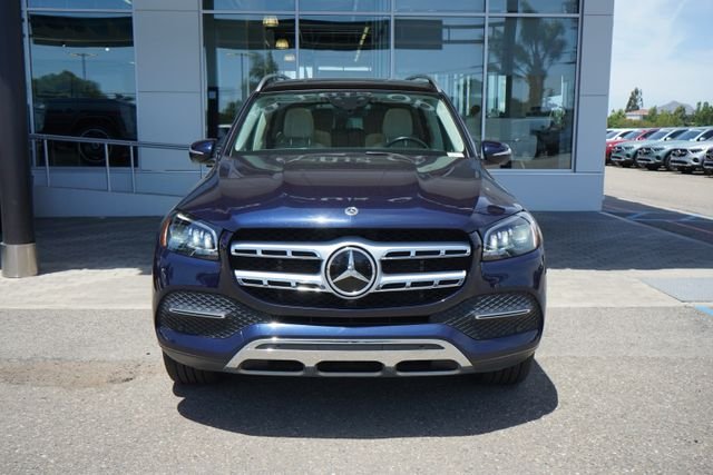 Used 2022 Blue Mercedes-Benz GLS 450 image 3