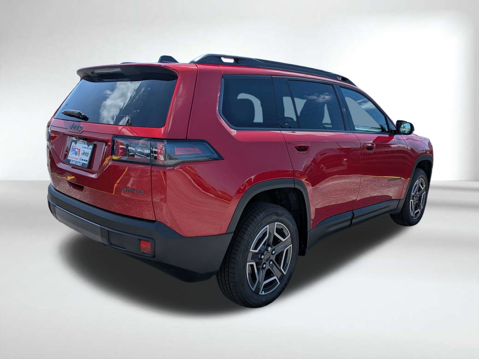 New 2026 Red Hot Pearl-Coat Exterior Paint Jeep Limited image 4