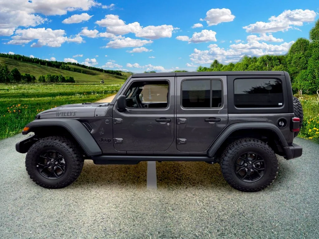 New 2026 Granite Crystal Metallic Clear-Coat Exterior Paint Jeep Willys image 4