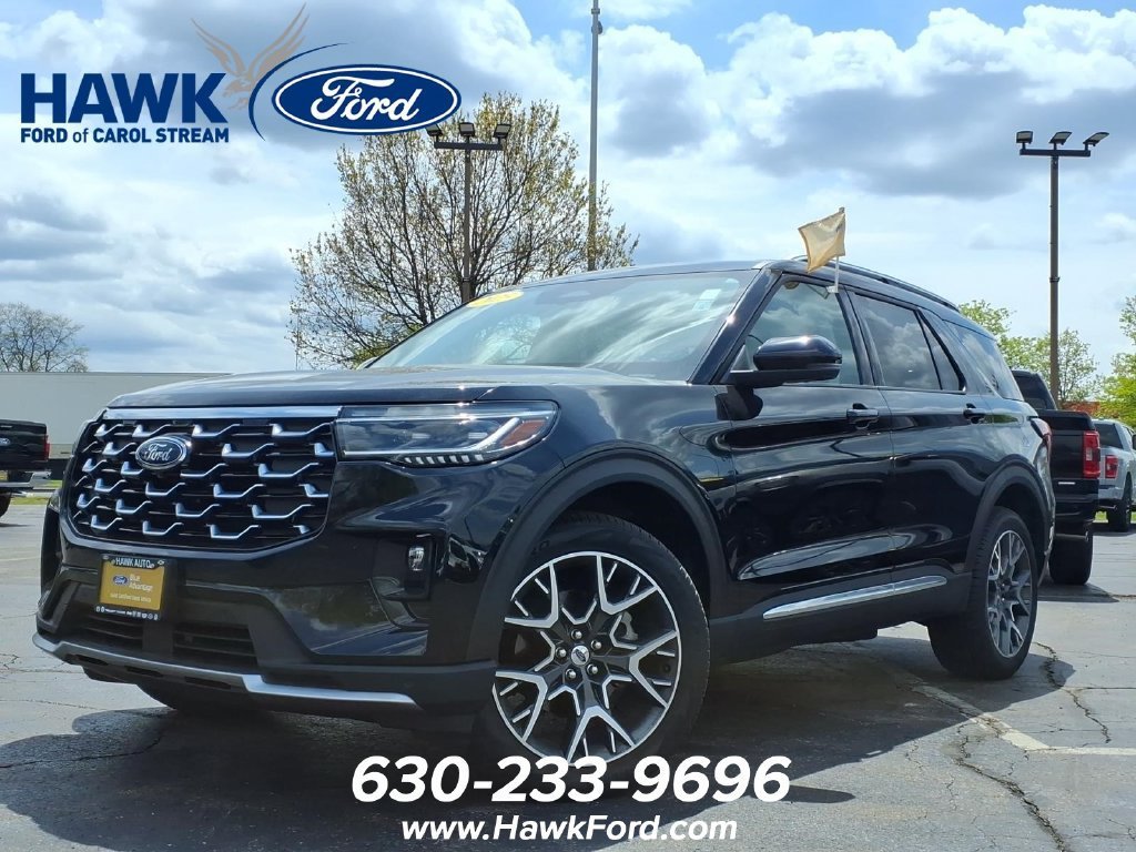 Certified Used 2025 Black Ford Platinum image 3