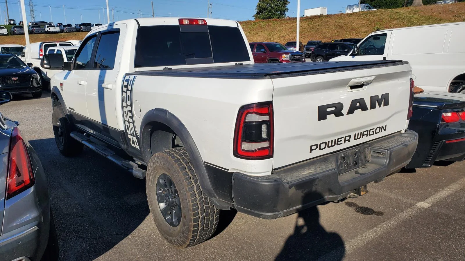 Used 2021 Bright White Clearcoat Ram Power Wagon image 8