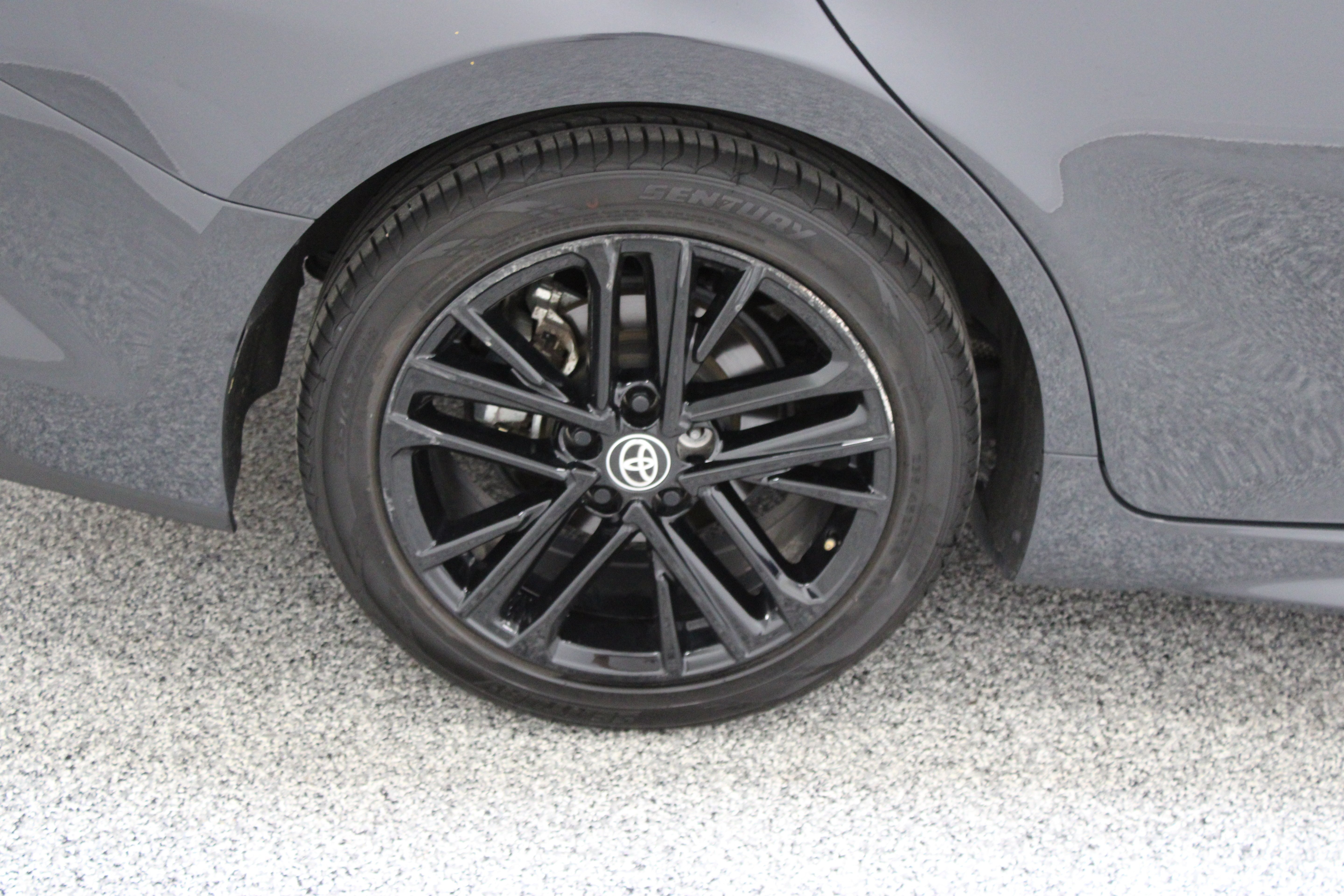 Used 2025 Black Toyota SE image 6