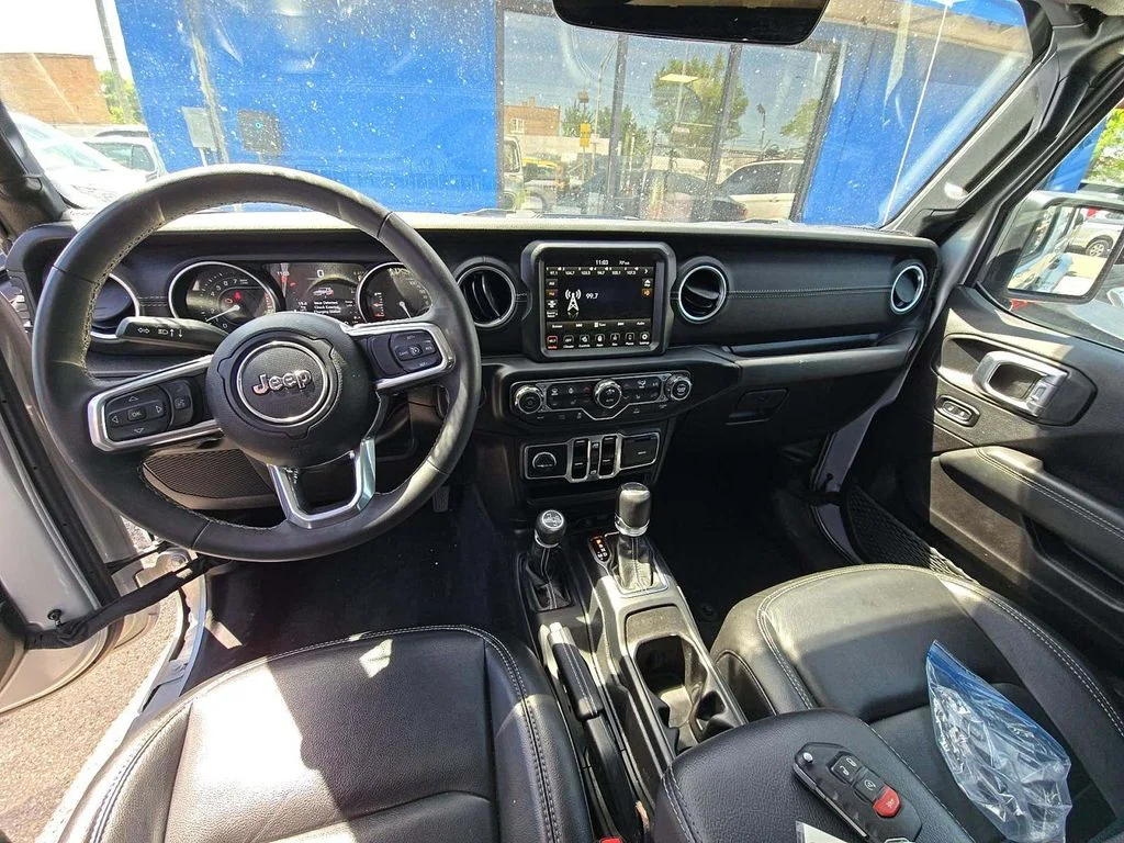 Used 2023 Silver Jeep Sahara 4xe image 6
