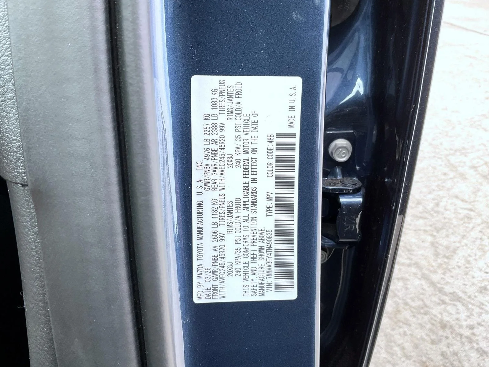 New 2026 Blue Mazda 2.5 Turbo Premium Plus image 27