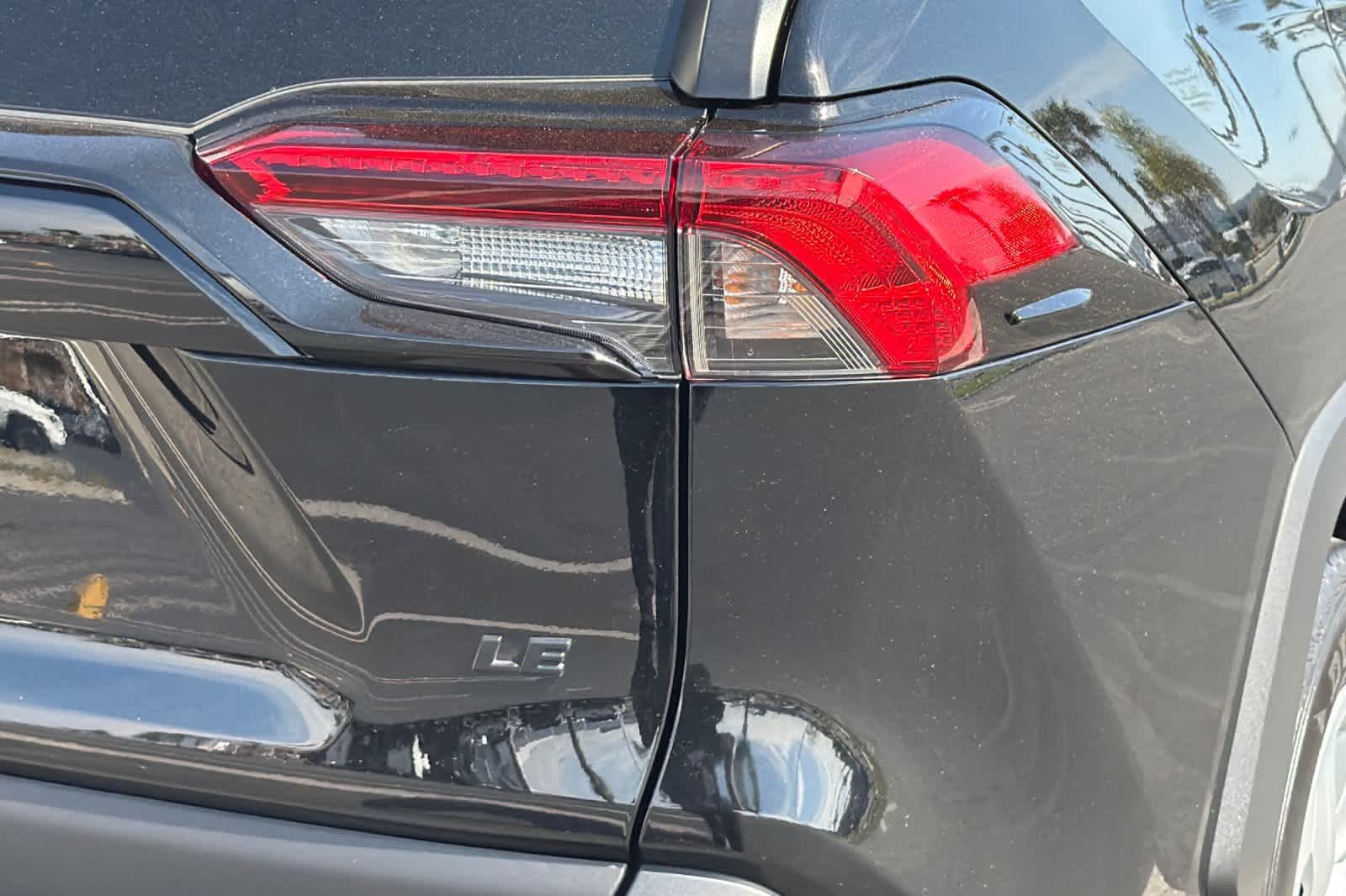 Used 2024 Midnight Black Metallic Toyota LE image 25
