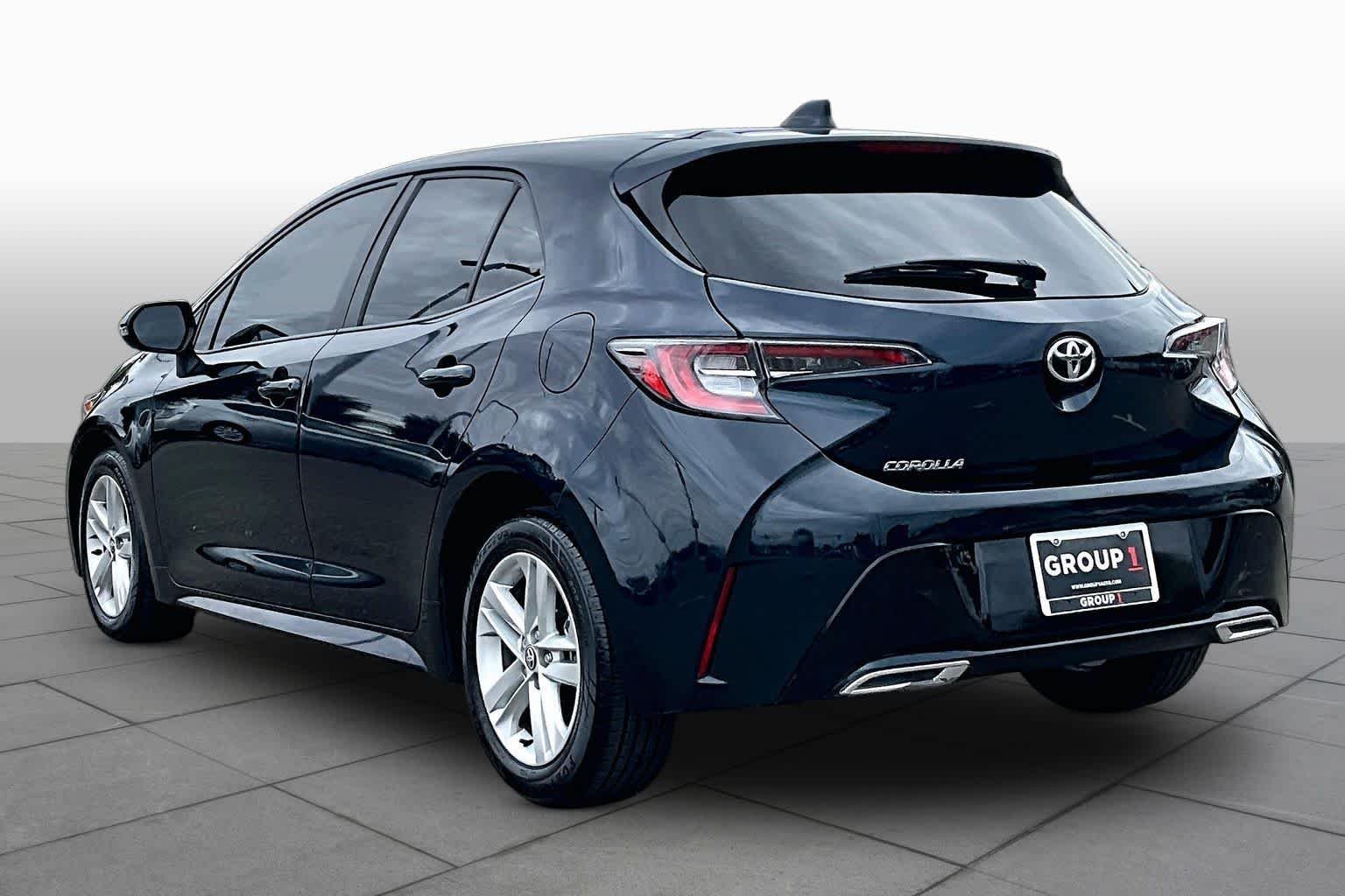 Certified Used 2022 Galactic Aqua Mica Toyota SE image 11