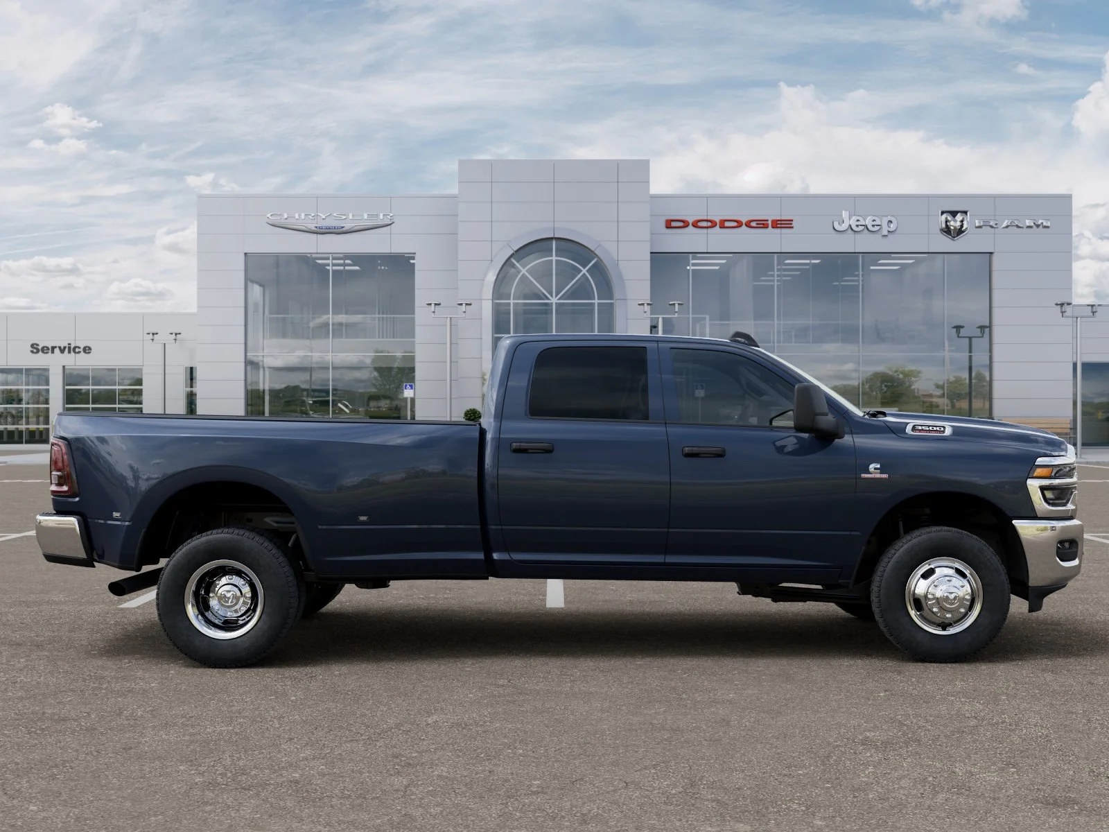 New 2026 Forged Blue Metallic Exterior Paint RAM Tradesman image 21
