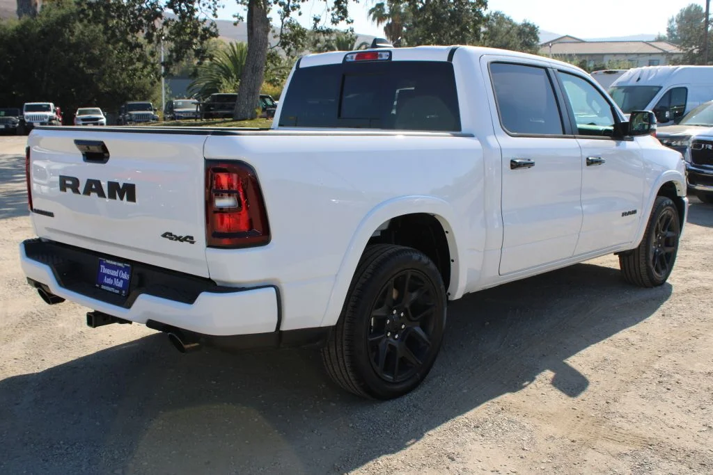 New 2026 Bright White Clear-Coat Exterior Paint Ram Laramie image 4