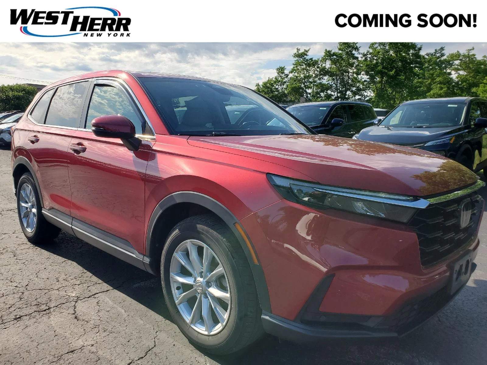 Used 2024 Radiant Red Metallic Honda EX-L image 1