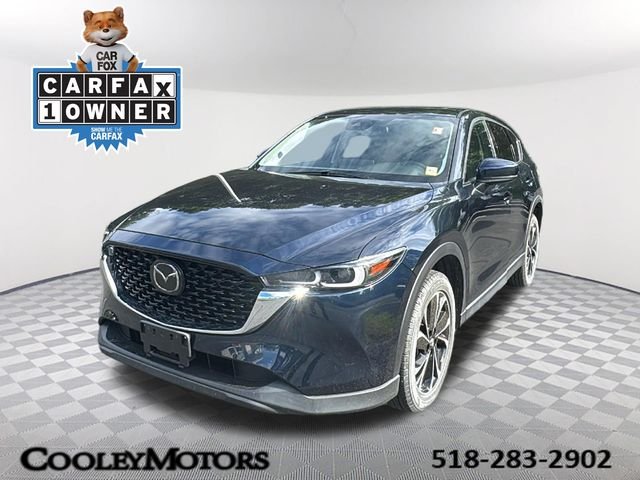 Certified Used 2022 Blue Mazda 2.5 S Premium Package image 1