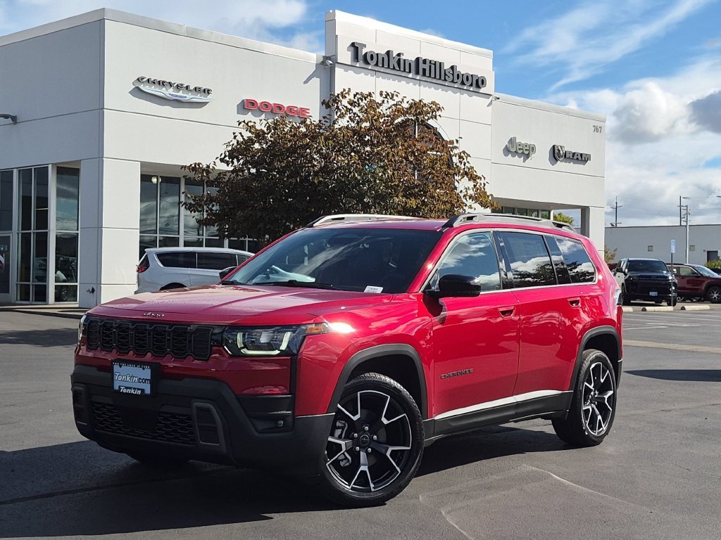 New 2026 Red Hot Pearl-Coat Exterior Paint Jeep Limited image 2