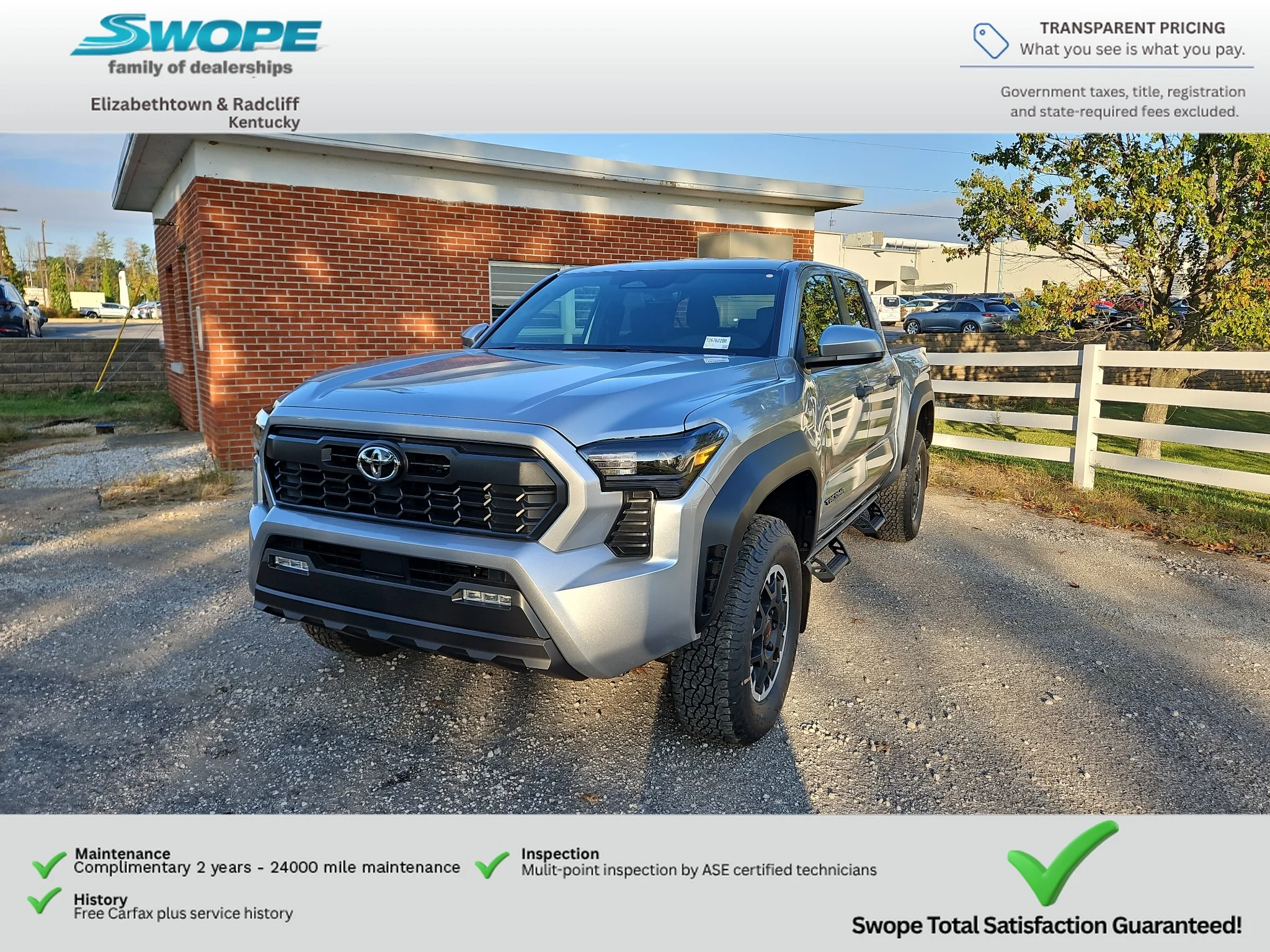 New 2026 Celestial Silver Metallic Toyota TRD Off Road image 7