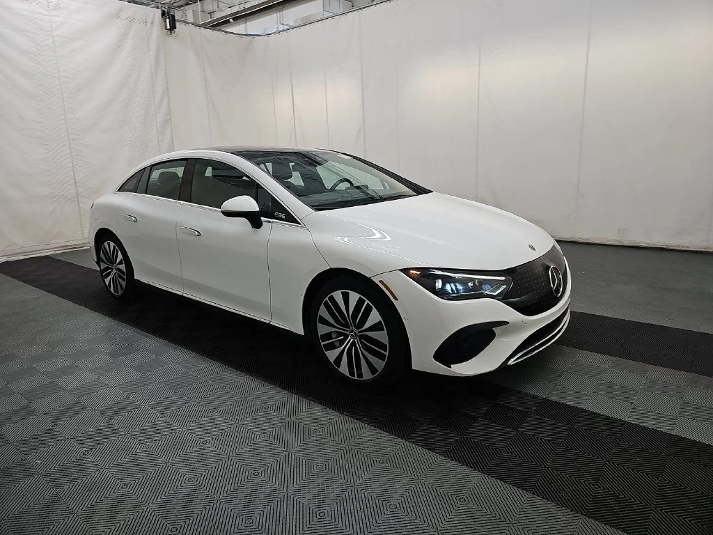 Used 2023 White Mercedes-Benz 350 Sedan image 3