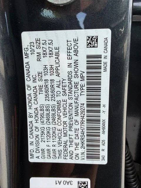 Used 2024 Gray Honda EX-L image 32