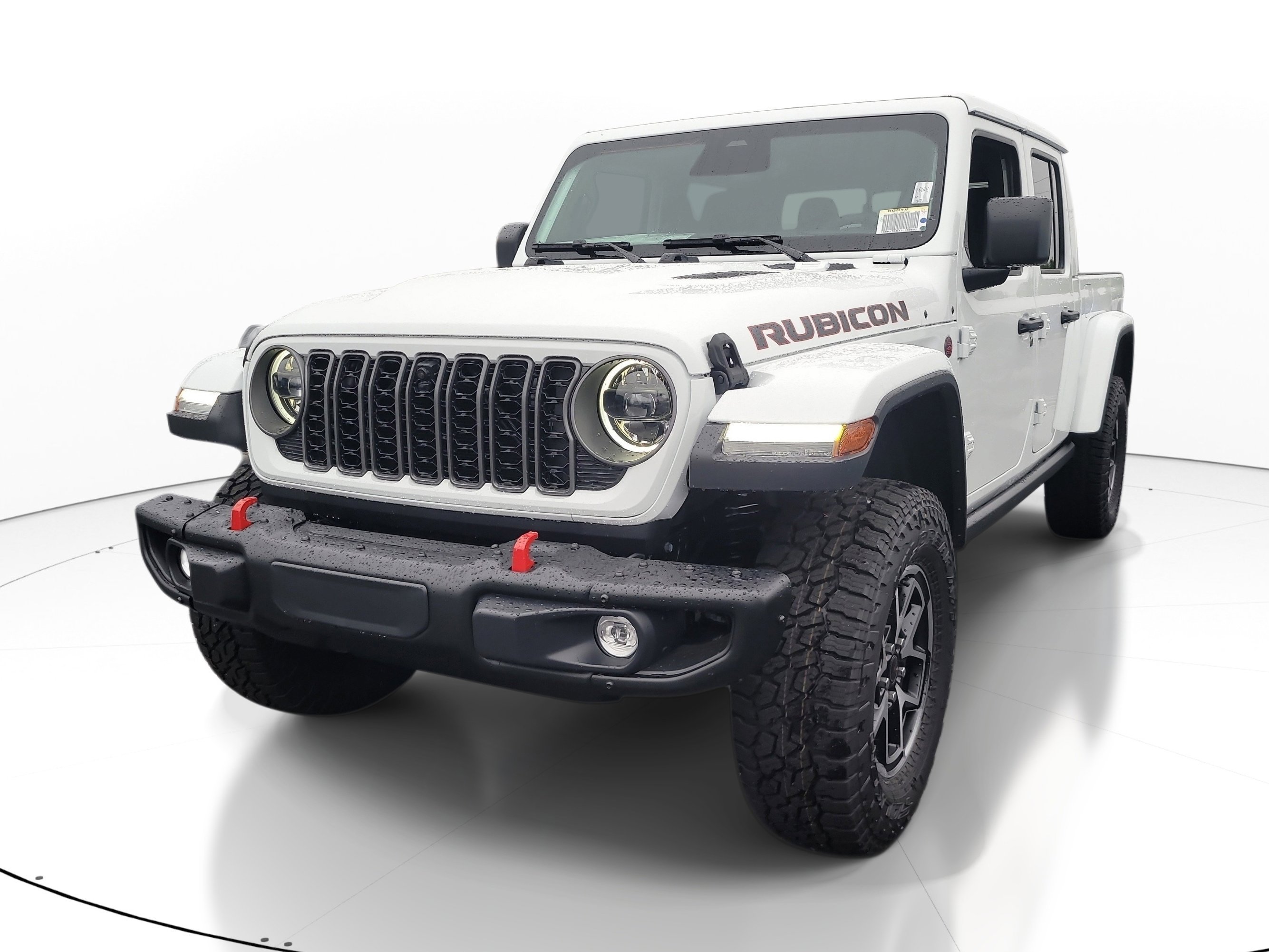 New 2026 Bright White Clear-Coat Exterior Paint Jeep Rubicon X image 4