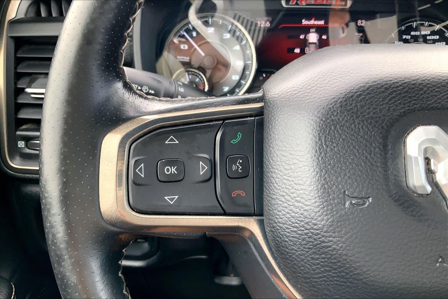 Used 2020 Diamond Black Crystal Pearlcoat Ram Rebel image 24