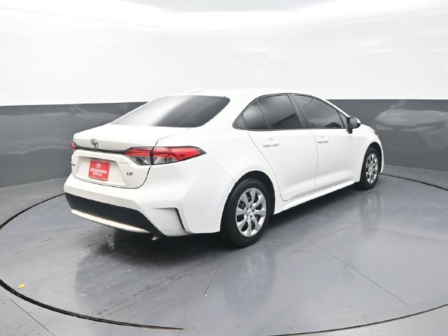 Used 2021 White Toyota LE image 8