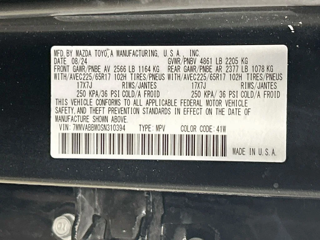 Certified Used 2025 Jet Black Mica Mazda 2.5 S Preferred Package image 31