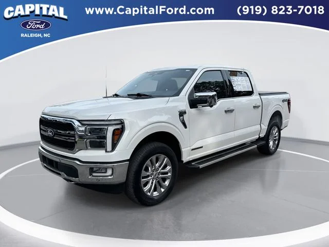Used 2024 White Ford Lariat image 1