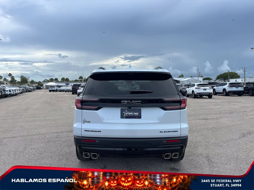 New 2027 Glacier White Tricoat GMC Elevation image 6