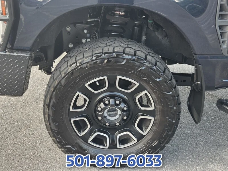 Used 2024 Blue Metallic FORD XLT 4WD CREW CAB 6.75