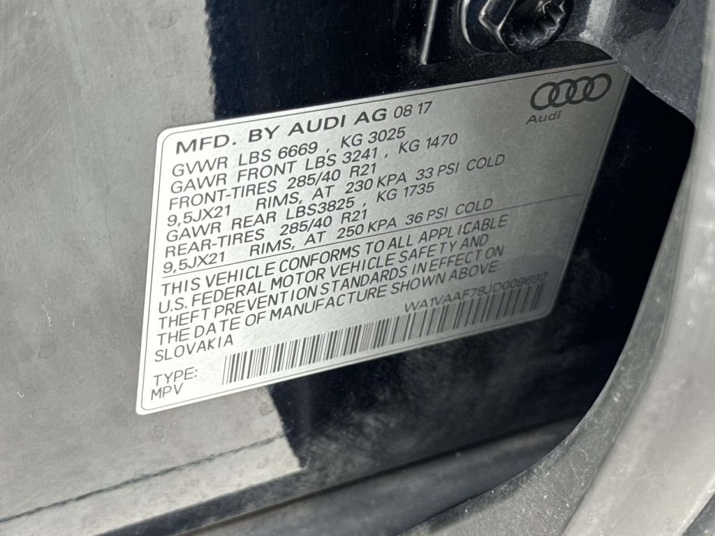 Used 2018  Audi 3.0T Prestige image 33