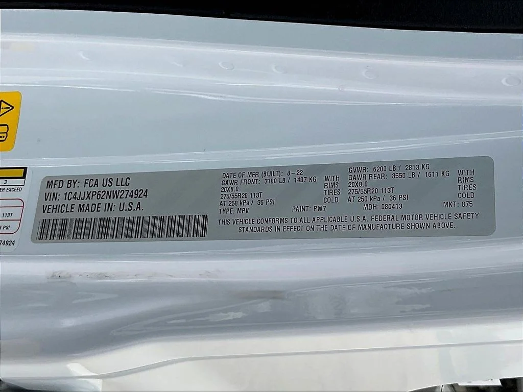 Used 2022 Bright White Clearcoat Jeep Unlimited Sahara 4xe image 18