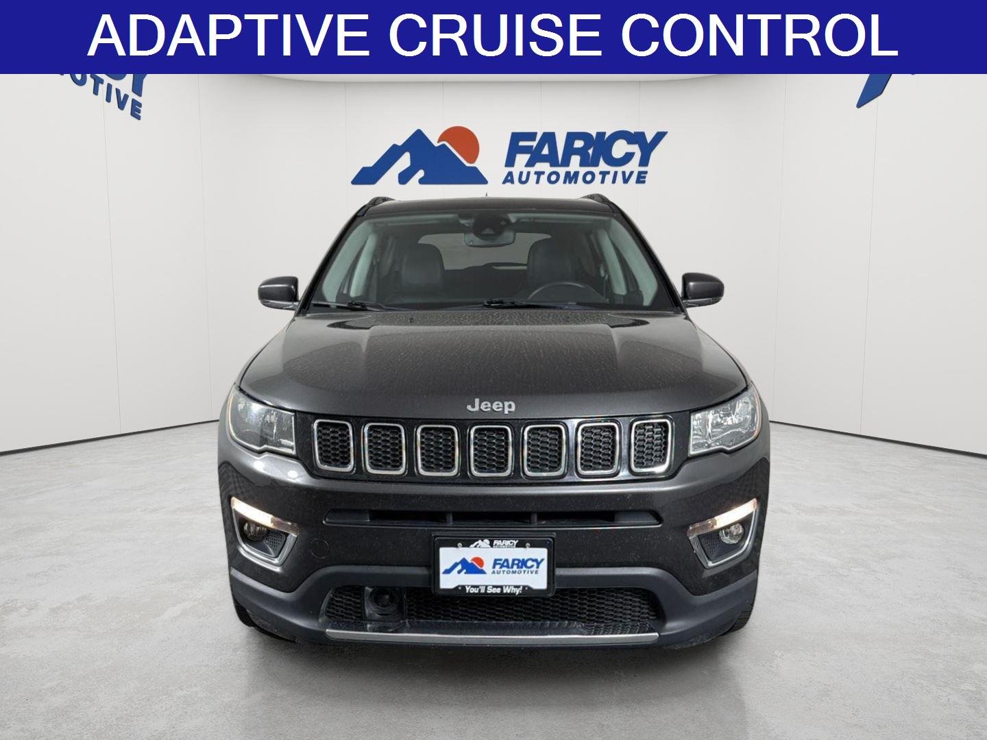 Used 2019 Granite Crystal Metallic Clearcoat Jeep Limited image 4