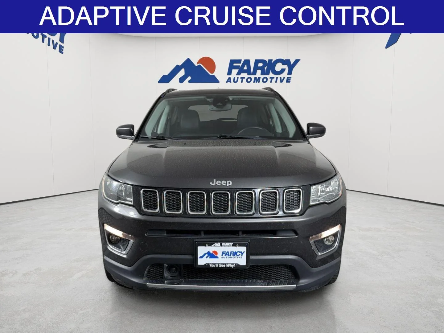 Used 2019 Granite Crystal Metallic Clearcoat Jeep Limited image 4